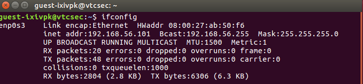 ifconfig